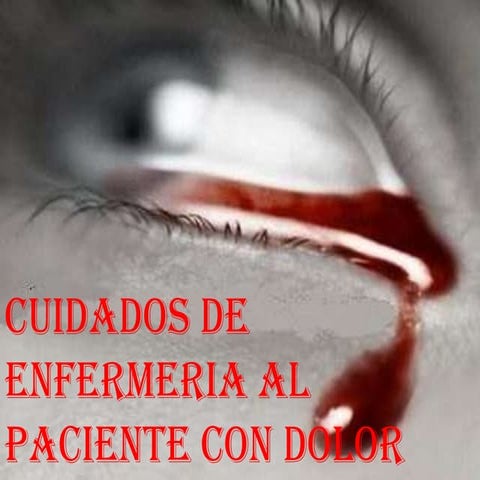 Cuidados al pte con dolor