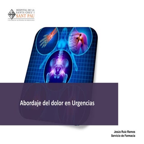 Abordaje del dolor en urgencias