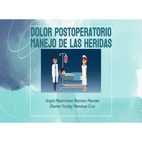 Dolor postoperatorio | PDF