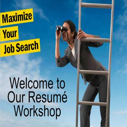 Department of Labor - Resume Workshop