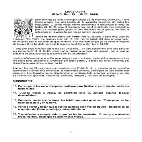 Dom 29,  oct. 21 domund