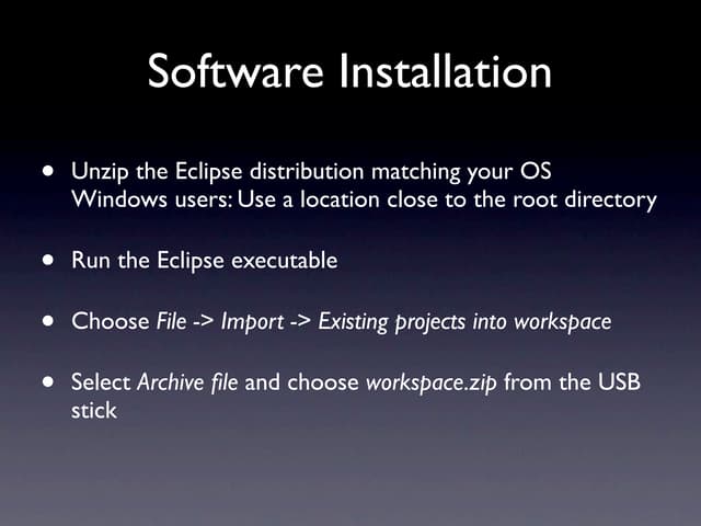 Domain Specific Languages With Eclipse Modeling