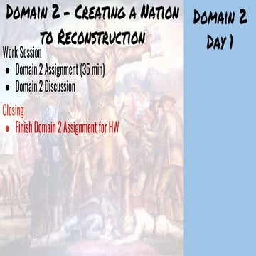 Domain 2 US History