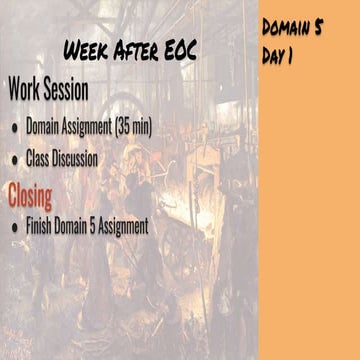 Domain 5 US History - Cold War to Modern Politics