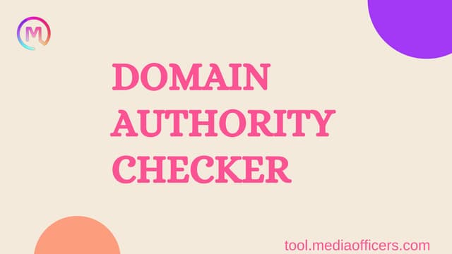 Website Domain Rating Checker