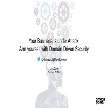 Domain driven security_java_zone2016
