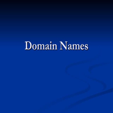 Domain Names