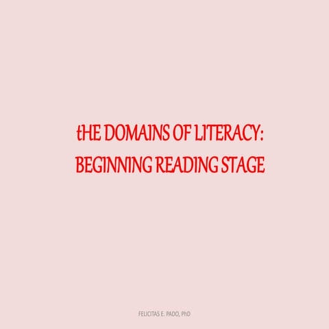 Domains-of-Literacy-Beginning-Reading-Stage-10-10-3.ppt