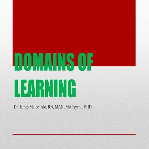 Domains of Learning.drjma
