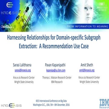 Domainspecificsubgraph extraction ieee-bigdata2016