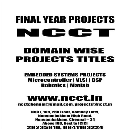 08 2013-14 diploma mechanical & model project titles | DOC