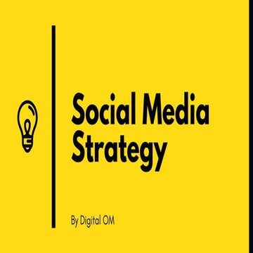 Social Media Strategy 2020