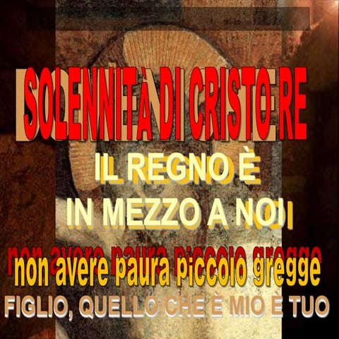 Domenica di cristo re | PPT