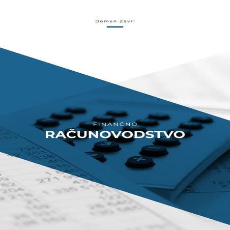 FINANČNO RAČUNOVODSTVO | PDF