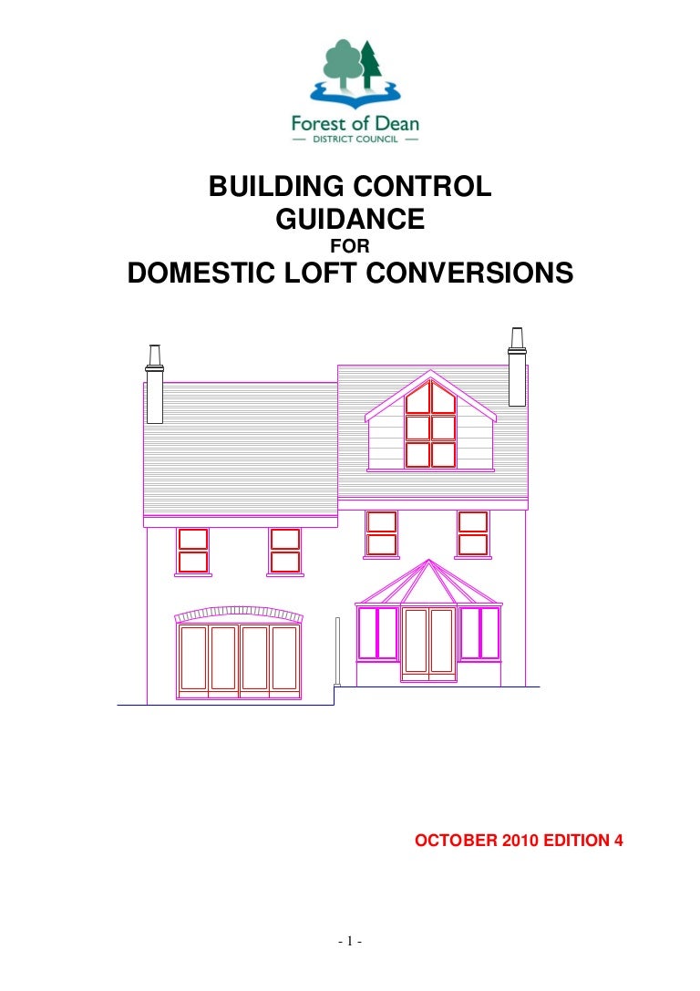 Building Control Guidance For Domestic Loft Conversion