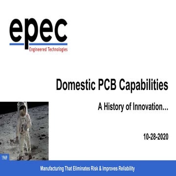 Domestic PCB Capabilities