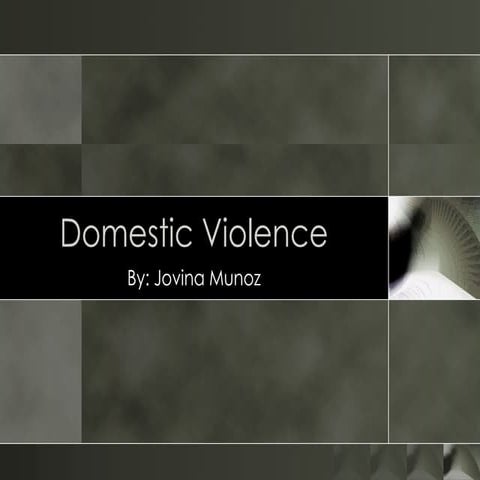 Domestic violence