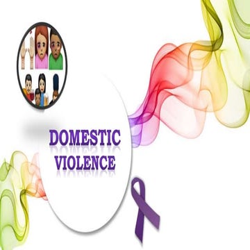 Domestic violence | PPT