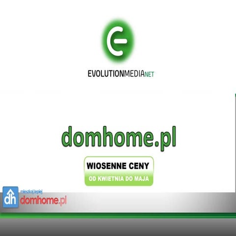 Oferta reklamowa na wiosnę 2011