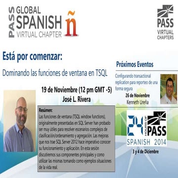 Dominando las funciones de ventana (window functions) en TSQL