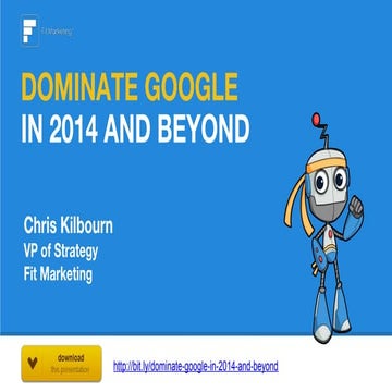 Dominate Google in 2014 and Beyond (Back to the Future Style)