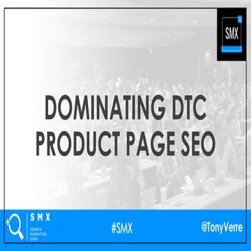 Dominating DTC Product Page SEO