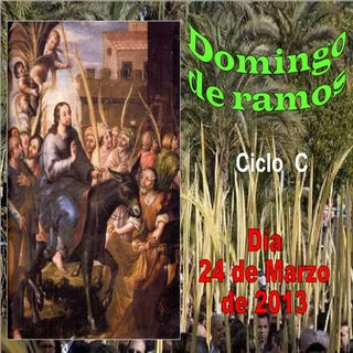 Domingo de Ramos, Ciclo C