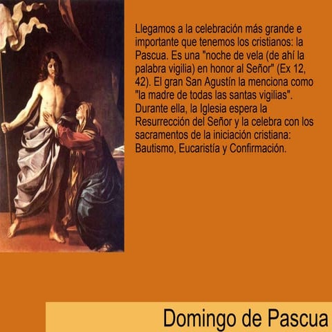 Domingo de resurrecion ceibos