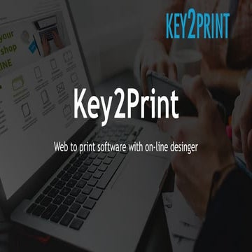 Key2Print - Web to Print Software with an online Designer.