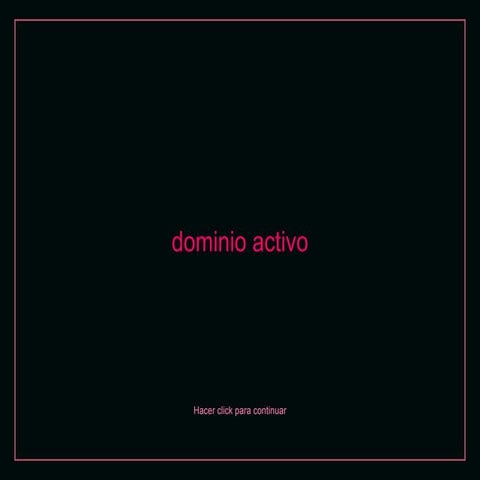 Dominio activo +