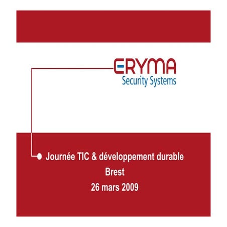 Problématique de l'énergie pour les réseaux de capteurs isolés Dominique Jute...