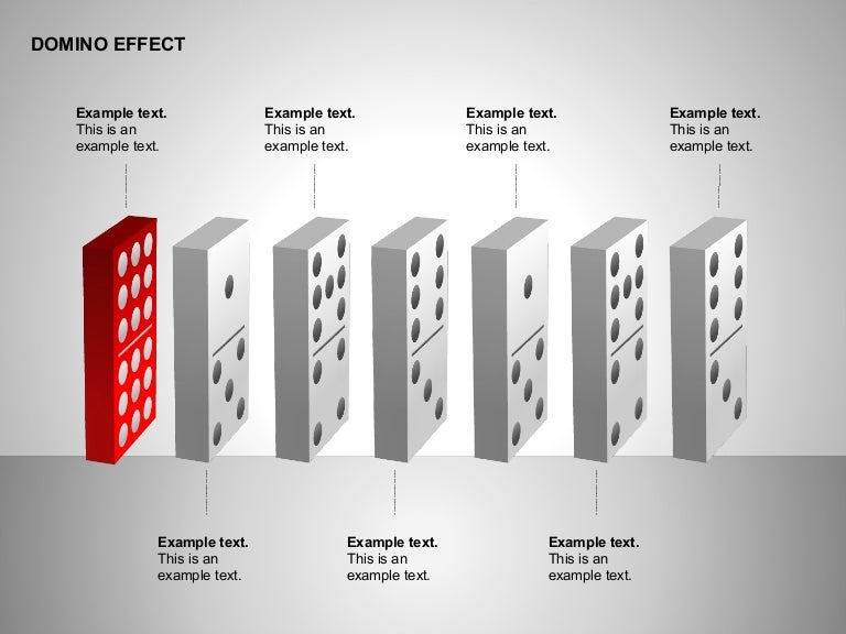 Domino Effect Charts for PowerPoint