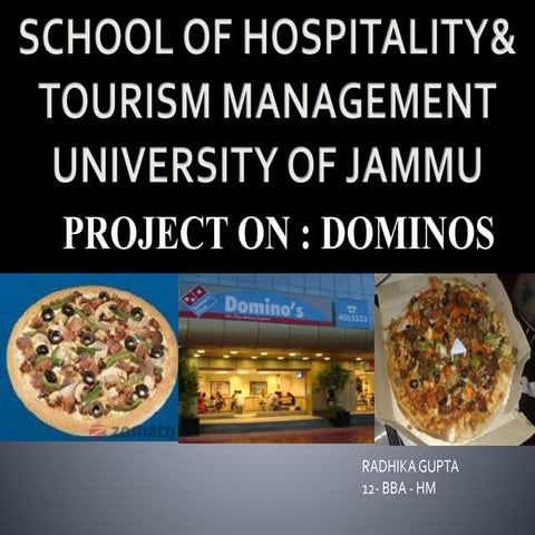 Dominos marketing ppt