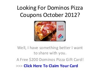 dominos coupon specialty pizza