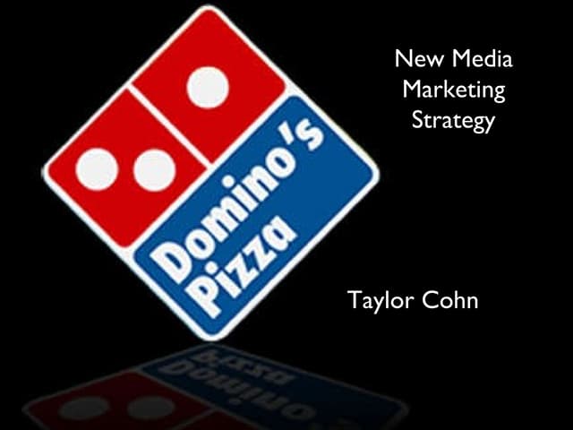 Domino's pizza digital marketing st...