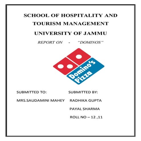 Dominos project