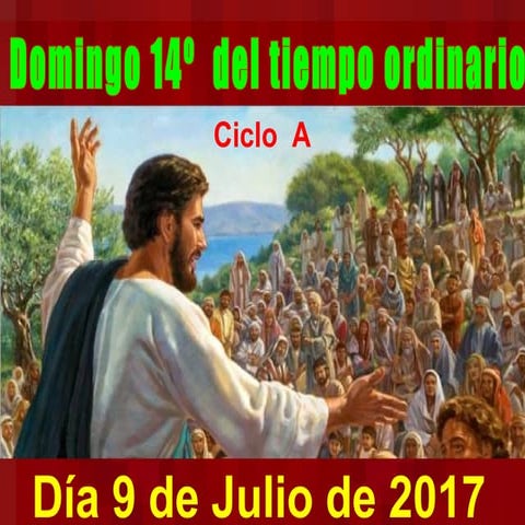 XIV Domingo ordinario ciclo a