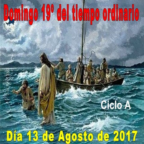 XiX Domingo ordinario ciclo A