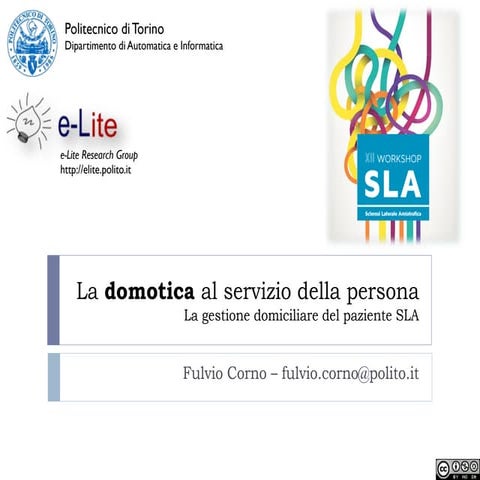 La domotica al servizio della persona