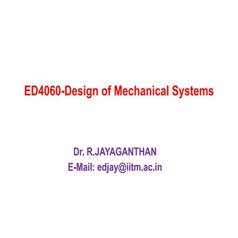Design of Mechanical Systems Introduction.pptx