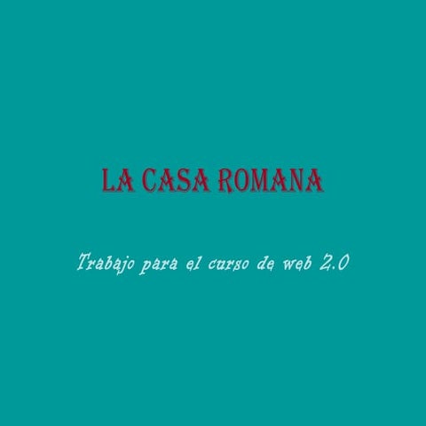 Domus Romana Illueca