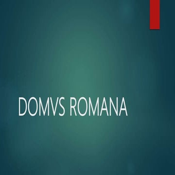 Domvs Romana