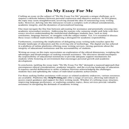 Do My Essay For Me. Who can write my essay for me - UK Essay Writing Help.