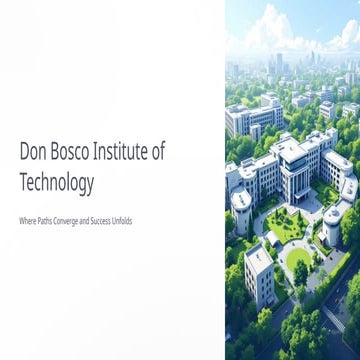 Don-Bosco-Institute-of-Technology Best engineering college | PPTX