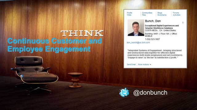 Digital Experience - Systems of Engagement