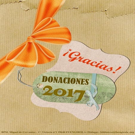Catálogo de donaciones infantiles y juveniles