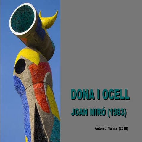 Dona i ocell. Joan Miró