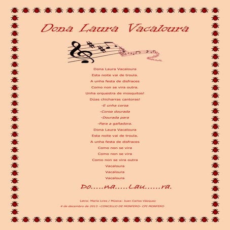Dona laura vacaloura texto