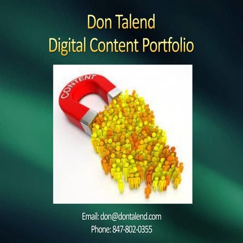 Don Talend Digital Portfolio
