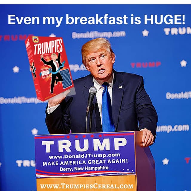 Donald Trump cereal - Trumpies Cereal